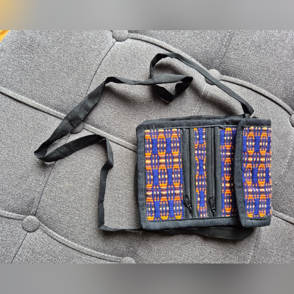 Colorful Patterned Crossbody Bag
